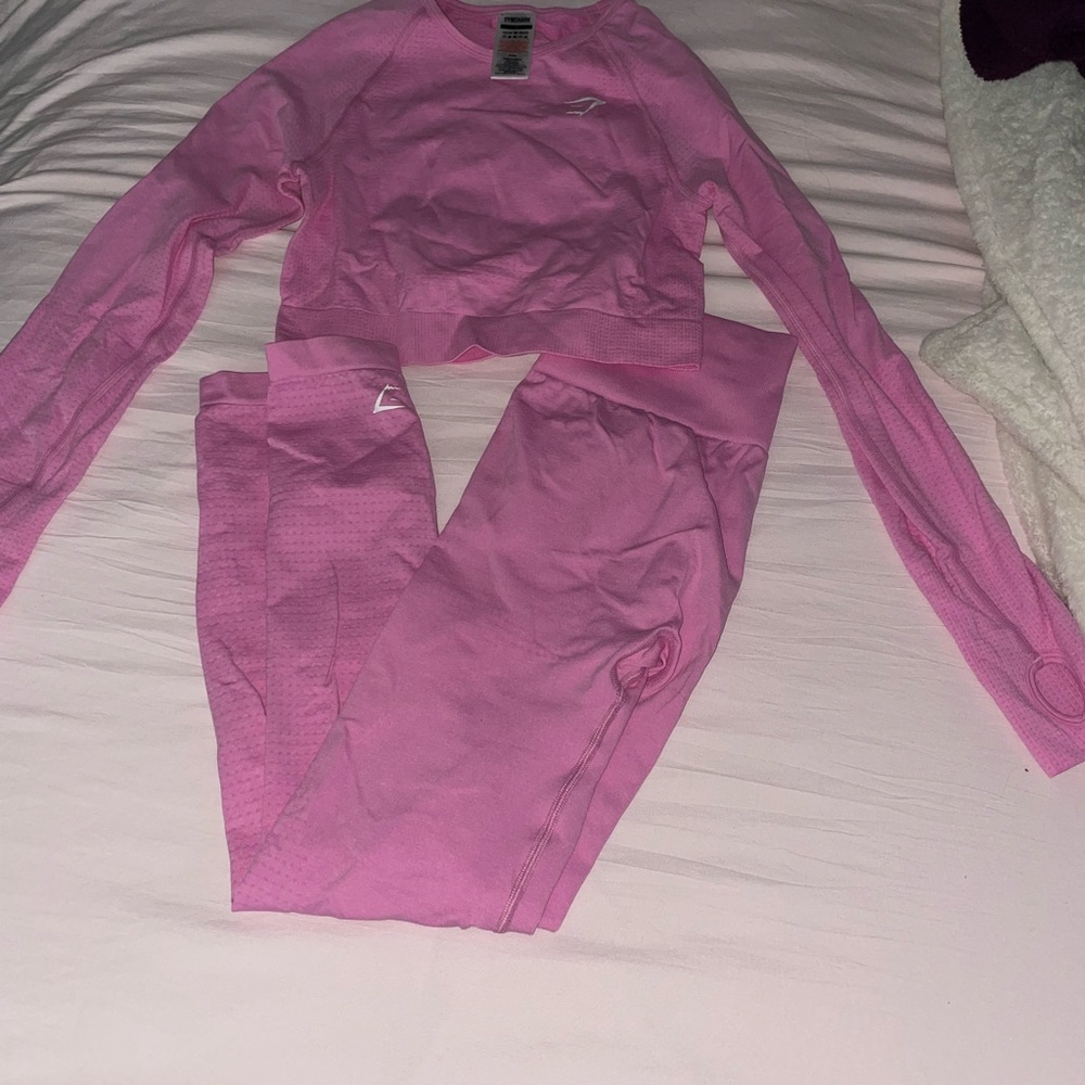 Gymshark Pink Vital Seamless Set